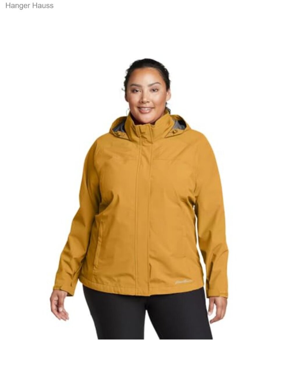 Eddie Bauer Women's Rainfoil Waterproof Hooded Packable Rain Jacket